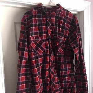 Quicksilver Long-Sleeve Flannel Shirt